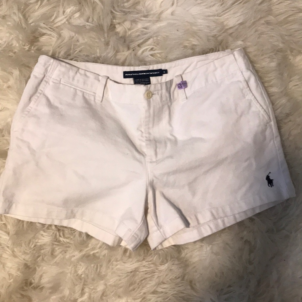 Ralph Lauren White women short